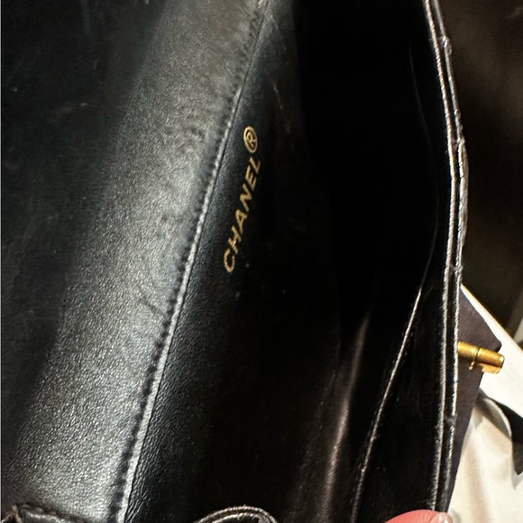Authentic Chanel purse with authenticity card, and just bag. Purchased in 1996. - Picture 15 of 16